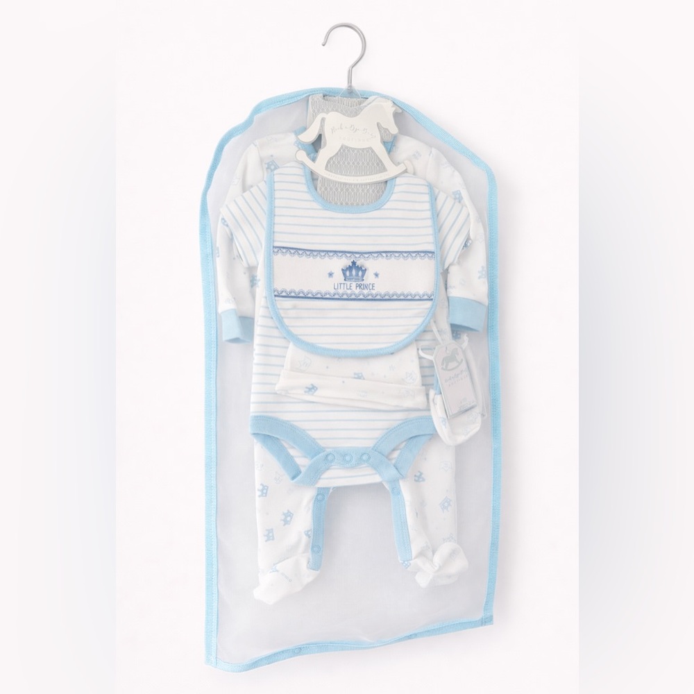 Newborn Baby Boy Set 💙 Little Prince Set | Conjunto Bebé